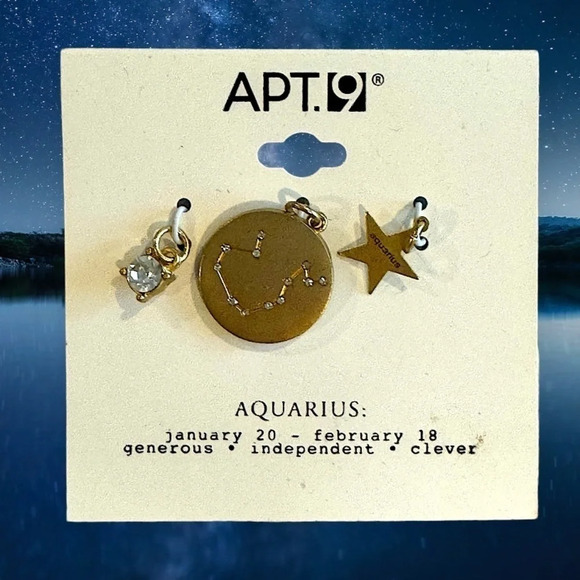 Kohl’s Apt.9 ZODIAC CHARMS GREAT FOR BRACELETS CROCS EARRINGS COUNT OF 50 CARDS - Picture 3 of 7